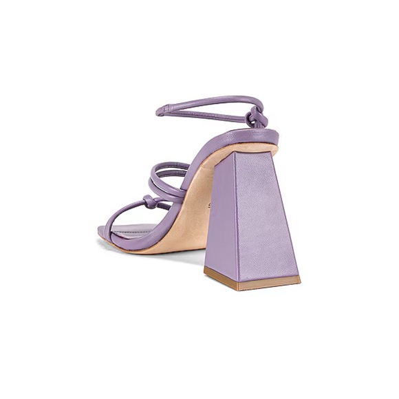 Song of Style Noelle Heel in Purple, Size 8 - Picture 3 of 8